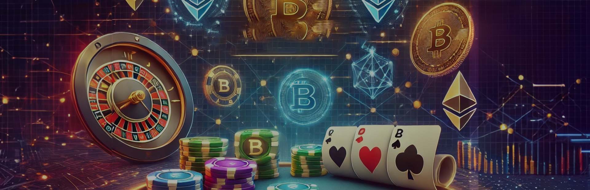 Crypto Casino Connect Homepage Header